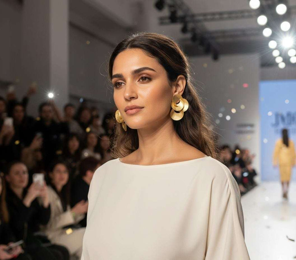 Golden Orbit Earrings