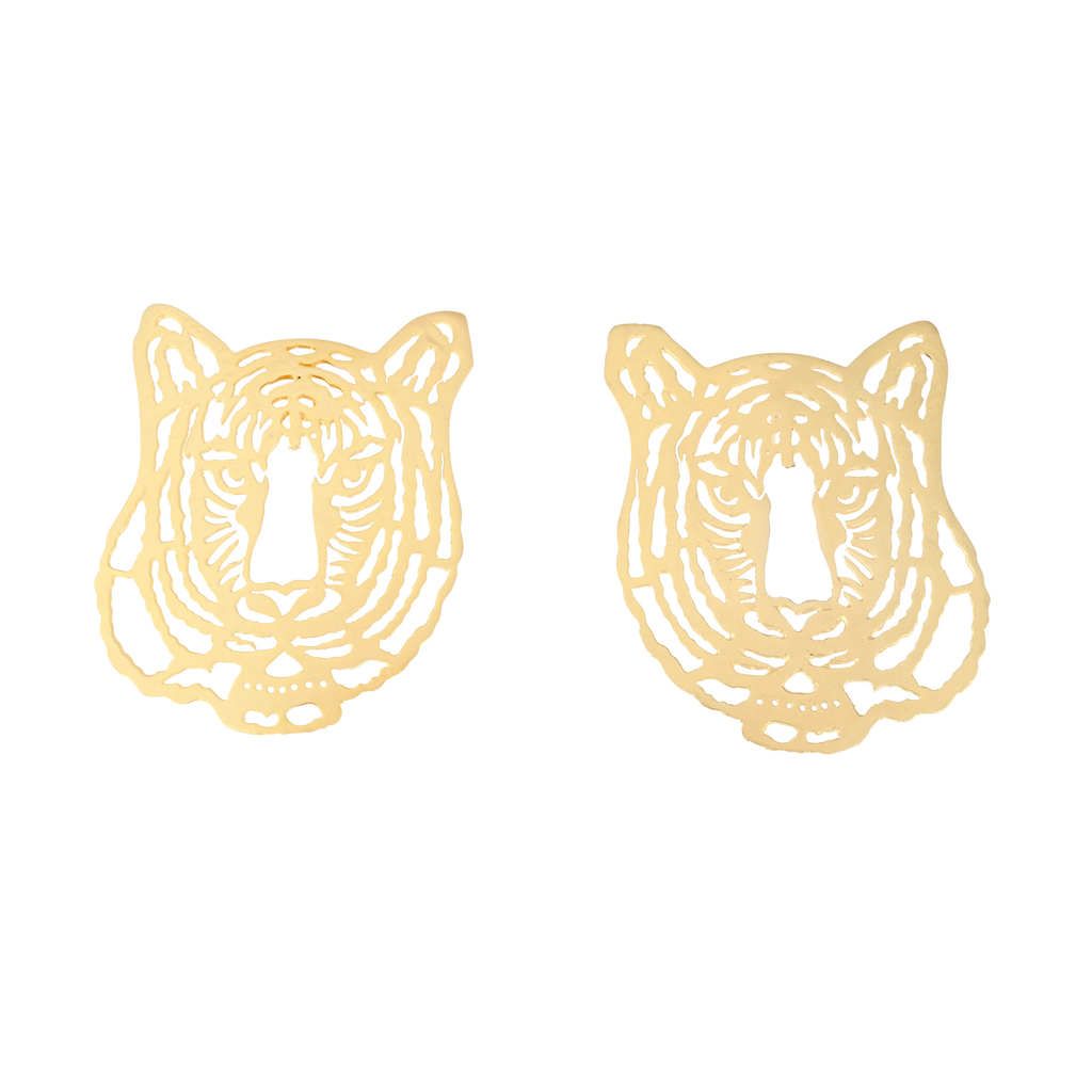 Majestic Prowl Gold Earrings