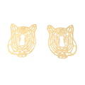 Majestic Prowl Gold Earrings