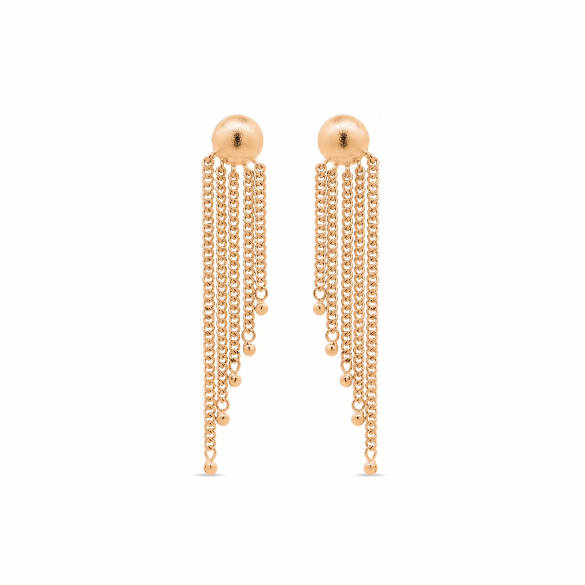 Nur Radiant Fringe Earrings