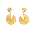 Hanging Lilypad Earrings