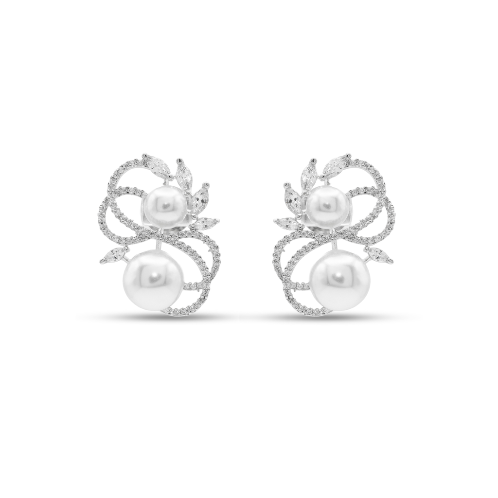 Cosmic Pearl Stud