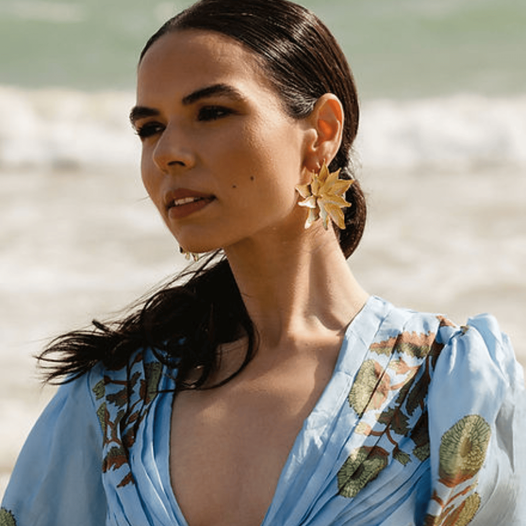 Star Flower Earrings