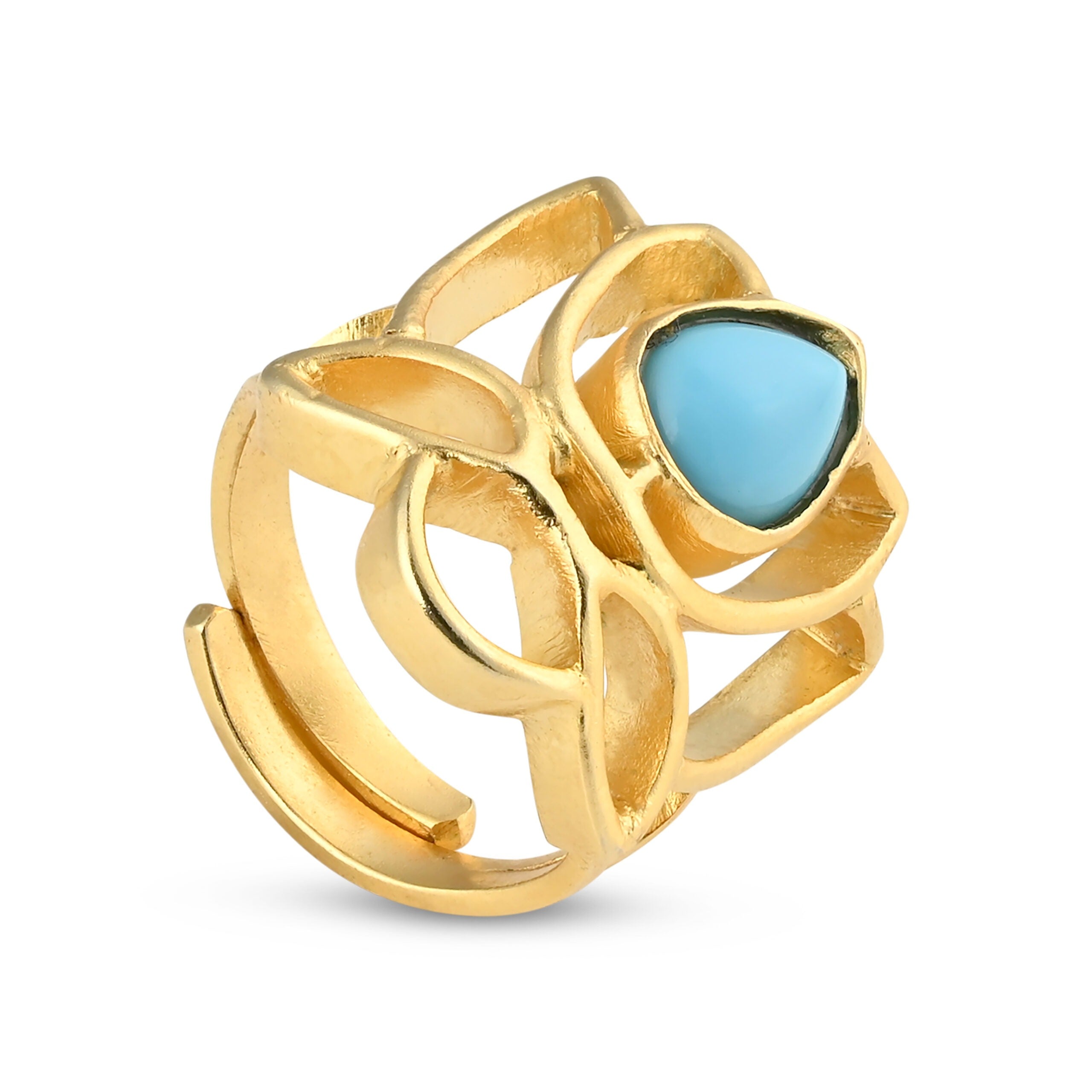 Layla Blue Lotus Ring