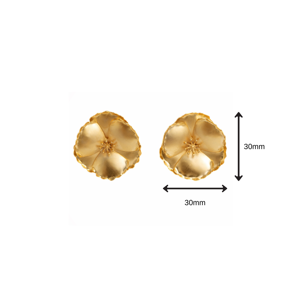 Petite Daylily Earrings