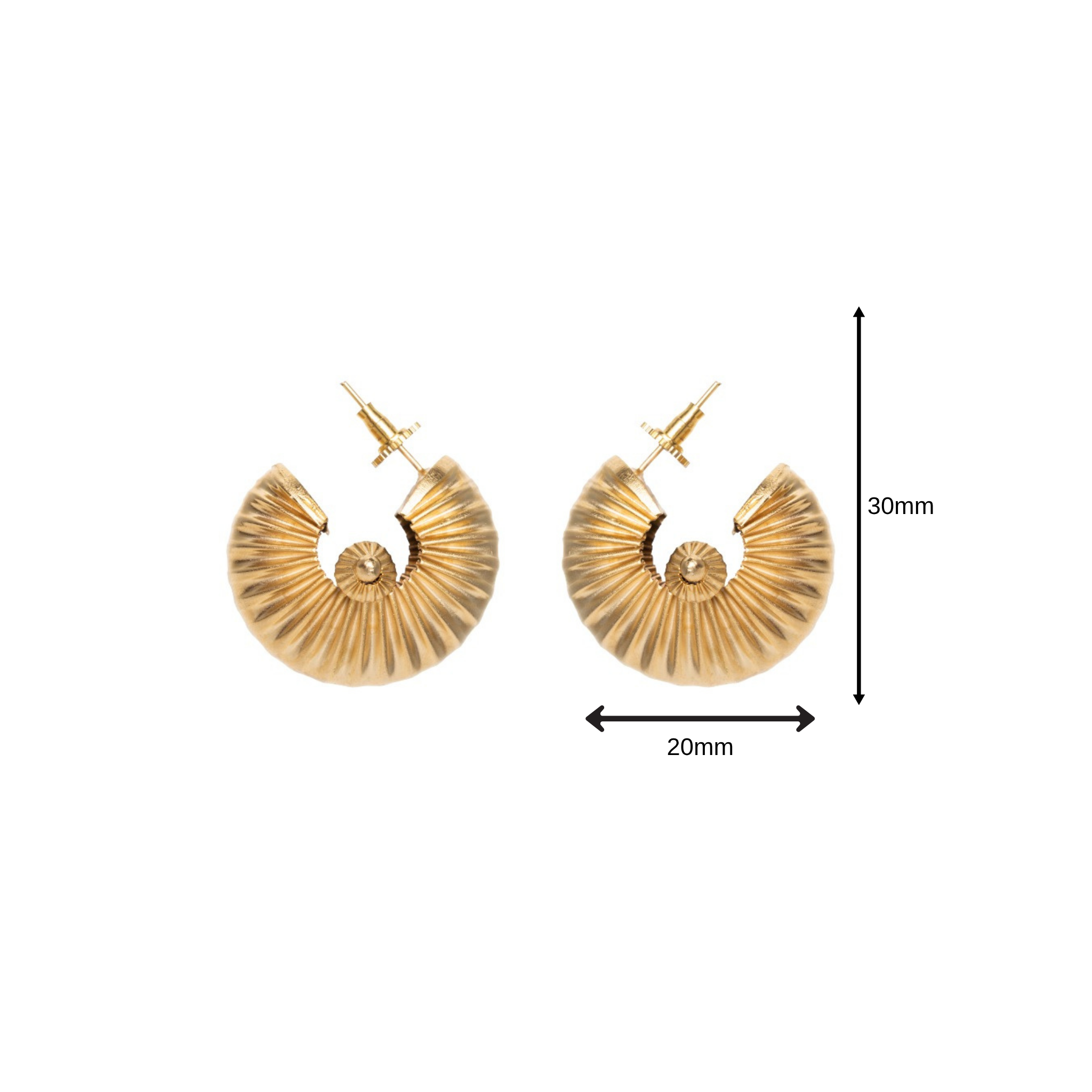 Oriana Hoop Earrings