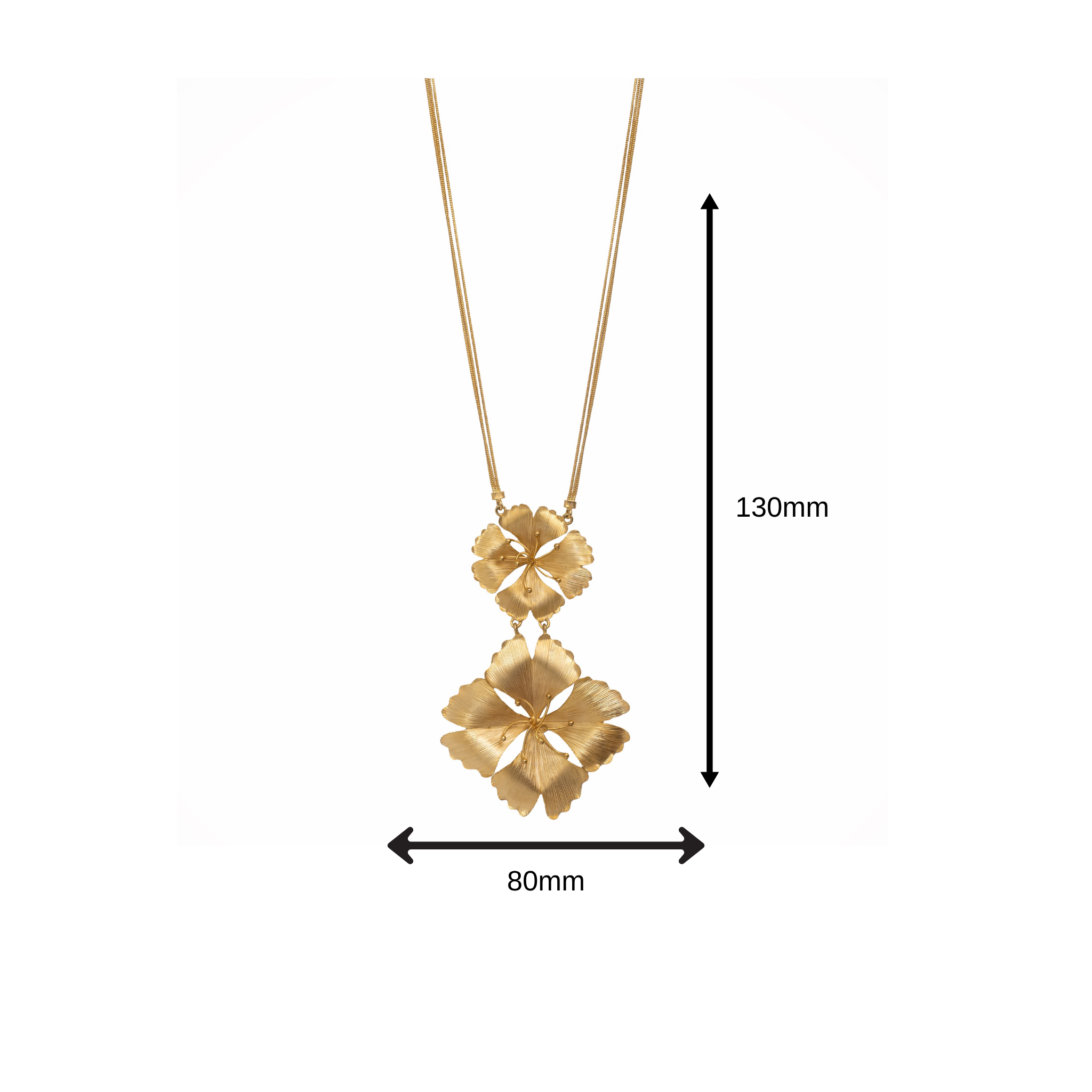 Ginko Leaf Necklace