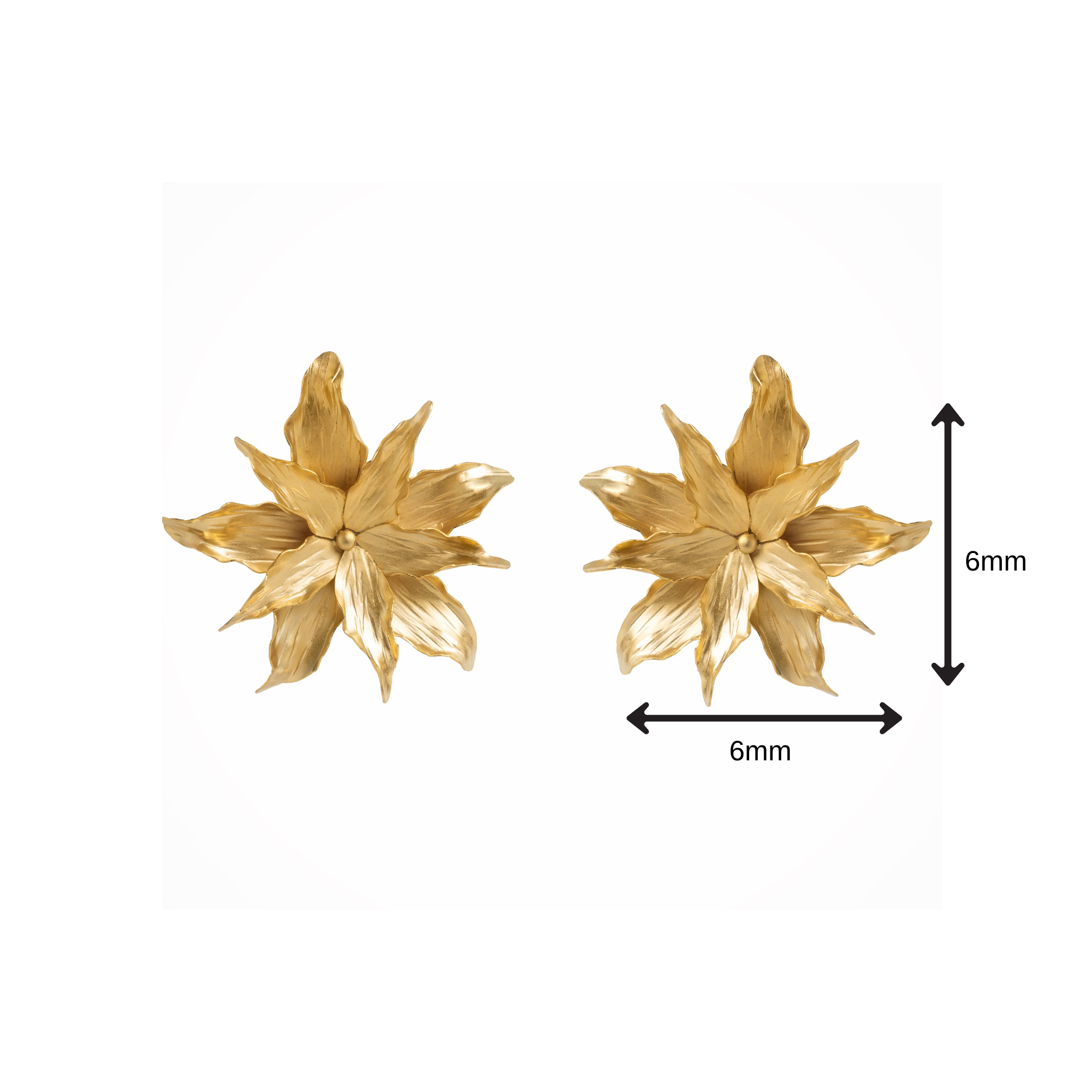 Star Flower Earrings