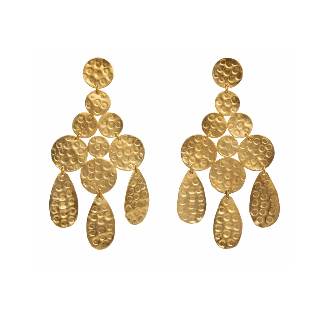 Hanging Gold Earrings