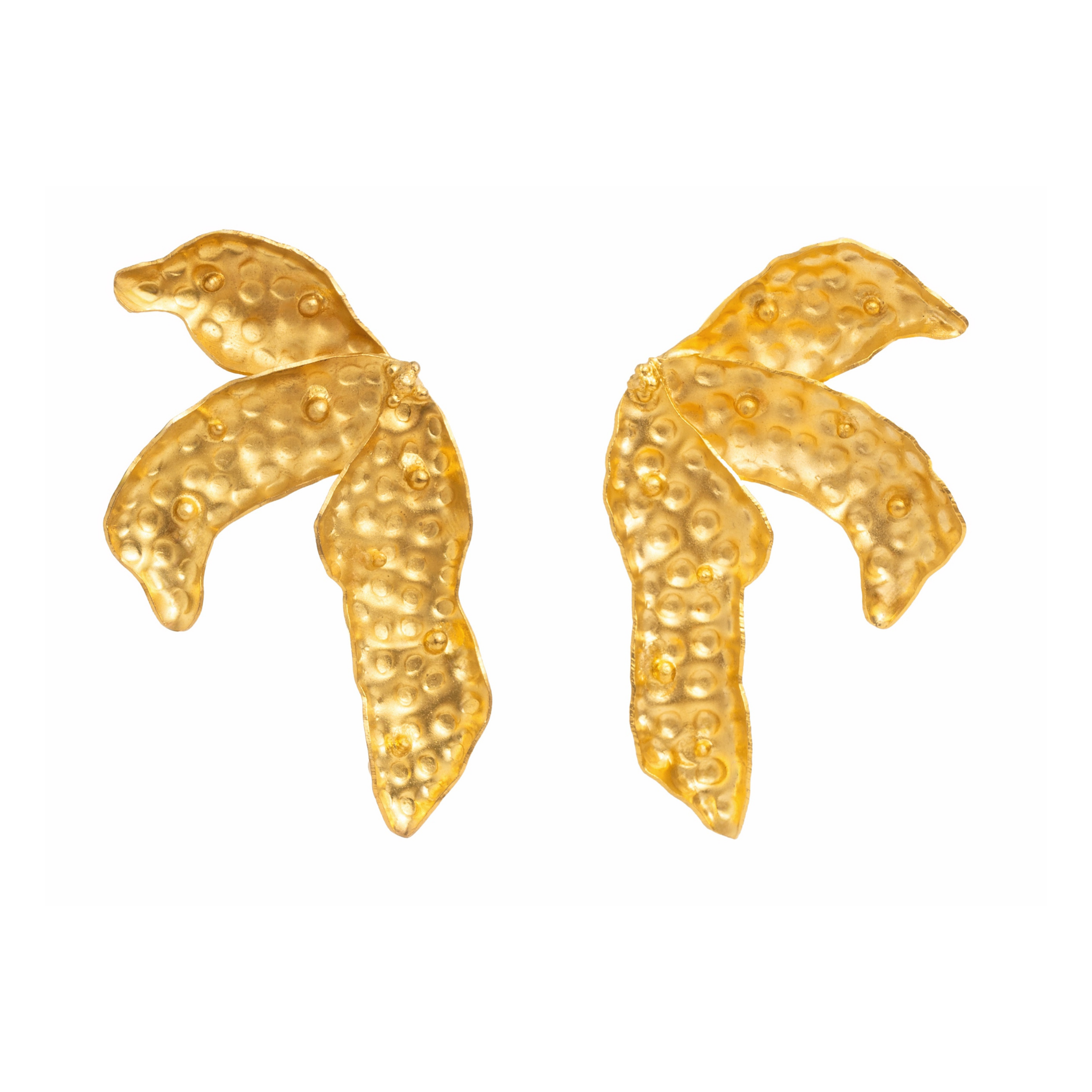 Palm Leaf Earrings