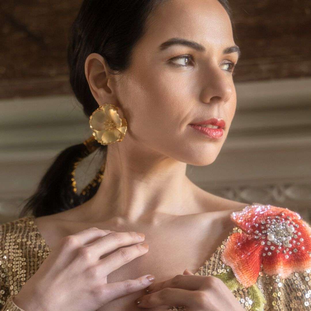 Daylily Earrings