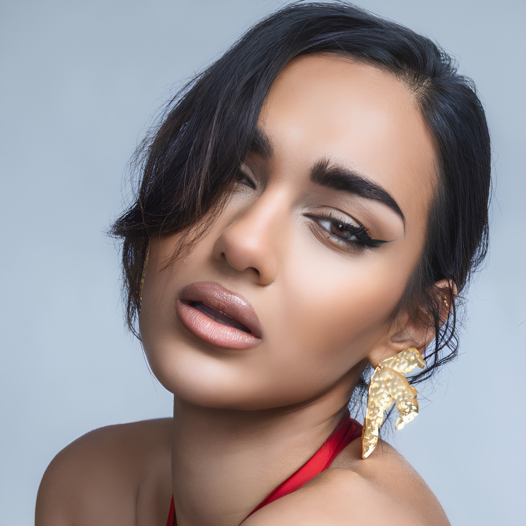Palm Leaf Earrings