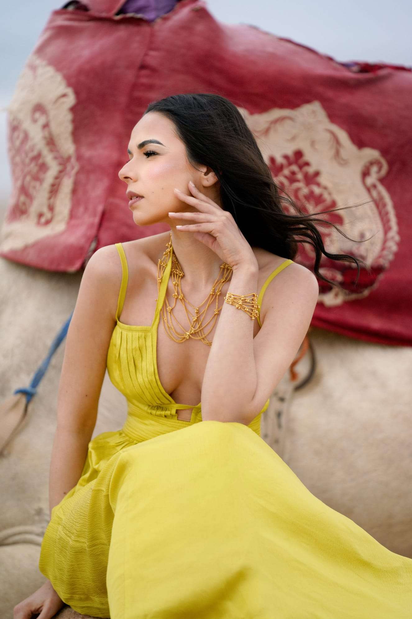 Nur Luxe Drape Necklace