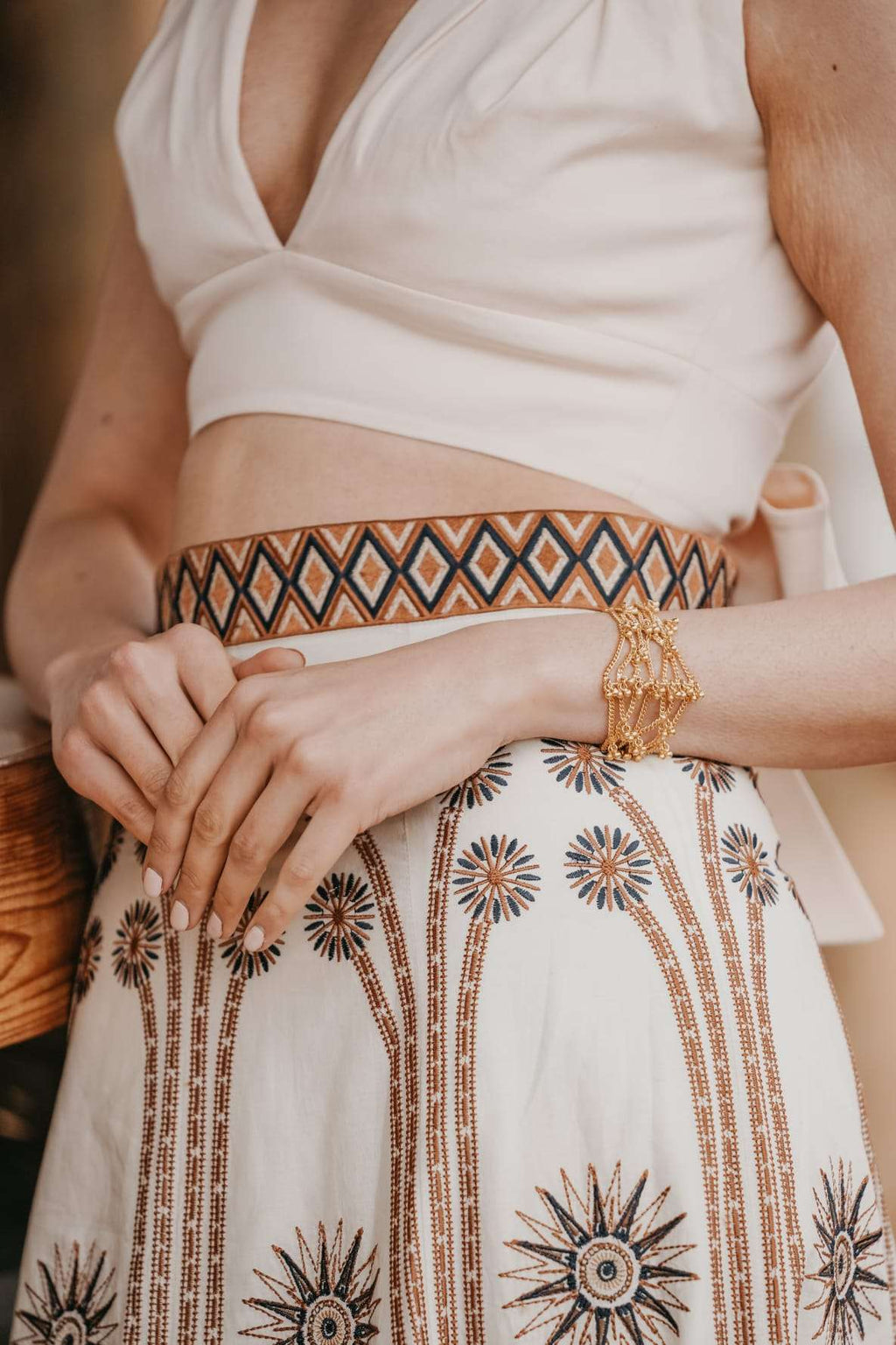 Golden Bloom Bracelet