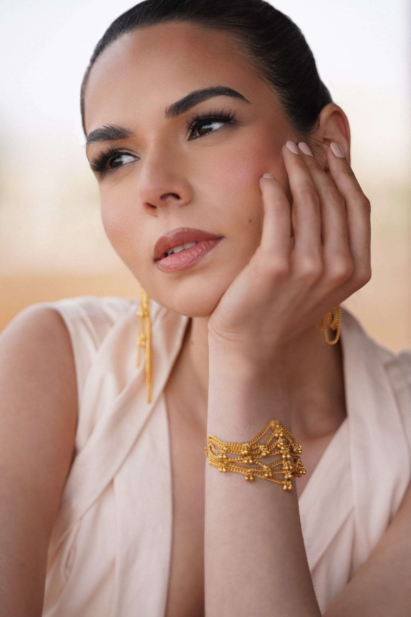 Golden Bloom Bracelet